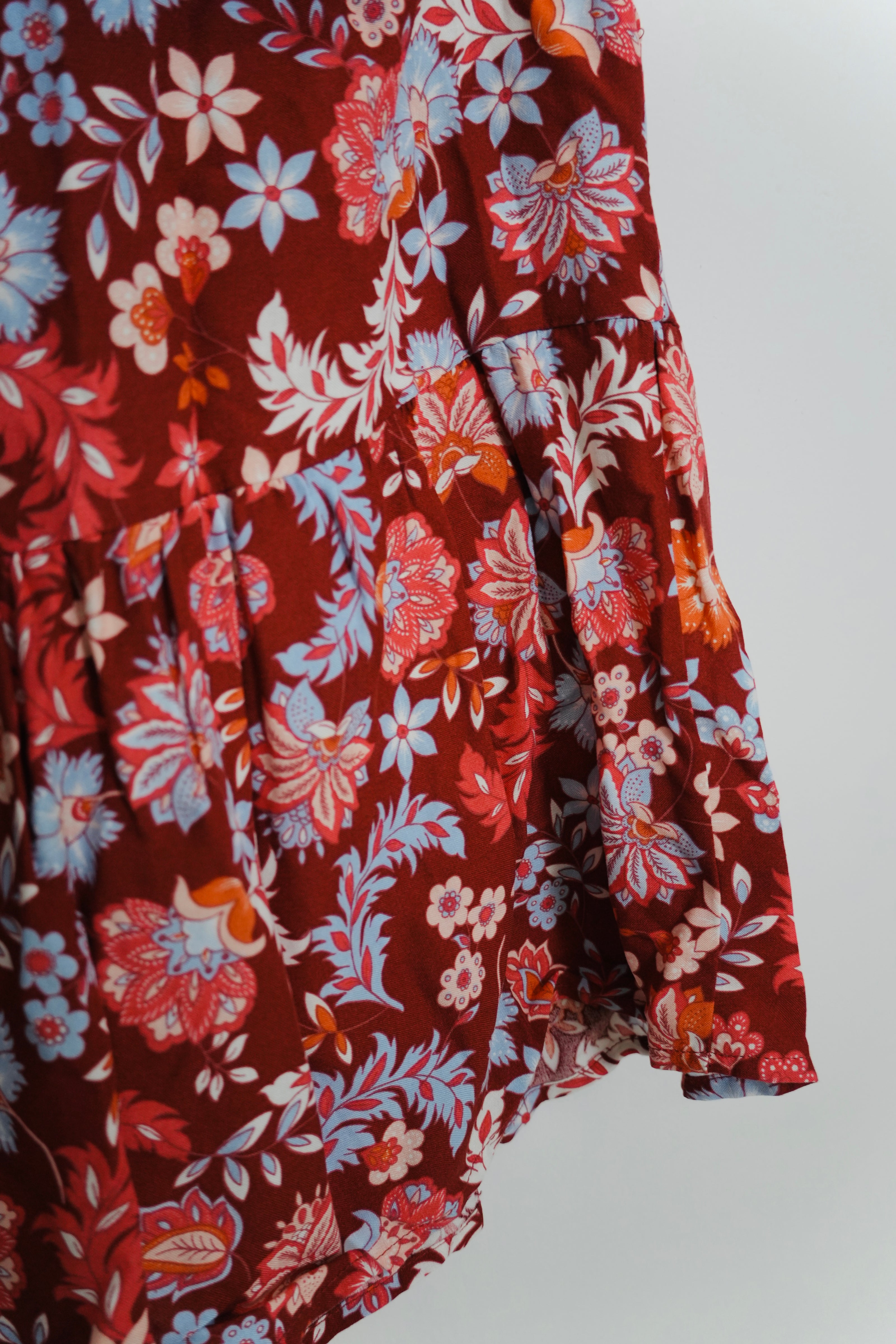 Salty Bright Floral Prairie Dress Size 8