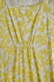 Stan Herman Printed Knit Jersey Square Neck Maxi Dress Size Medium