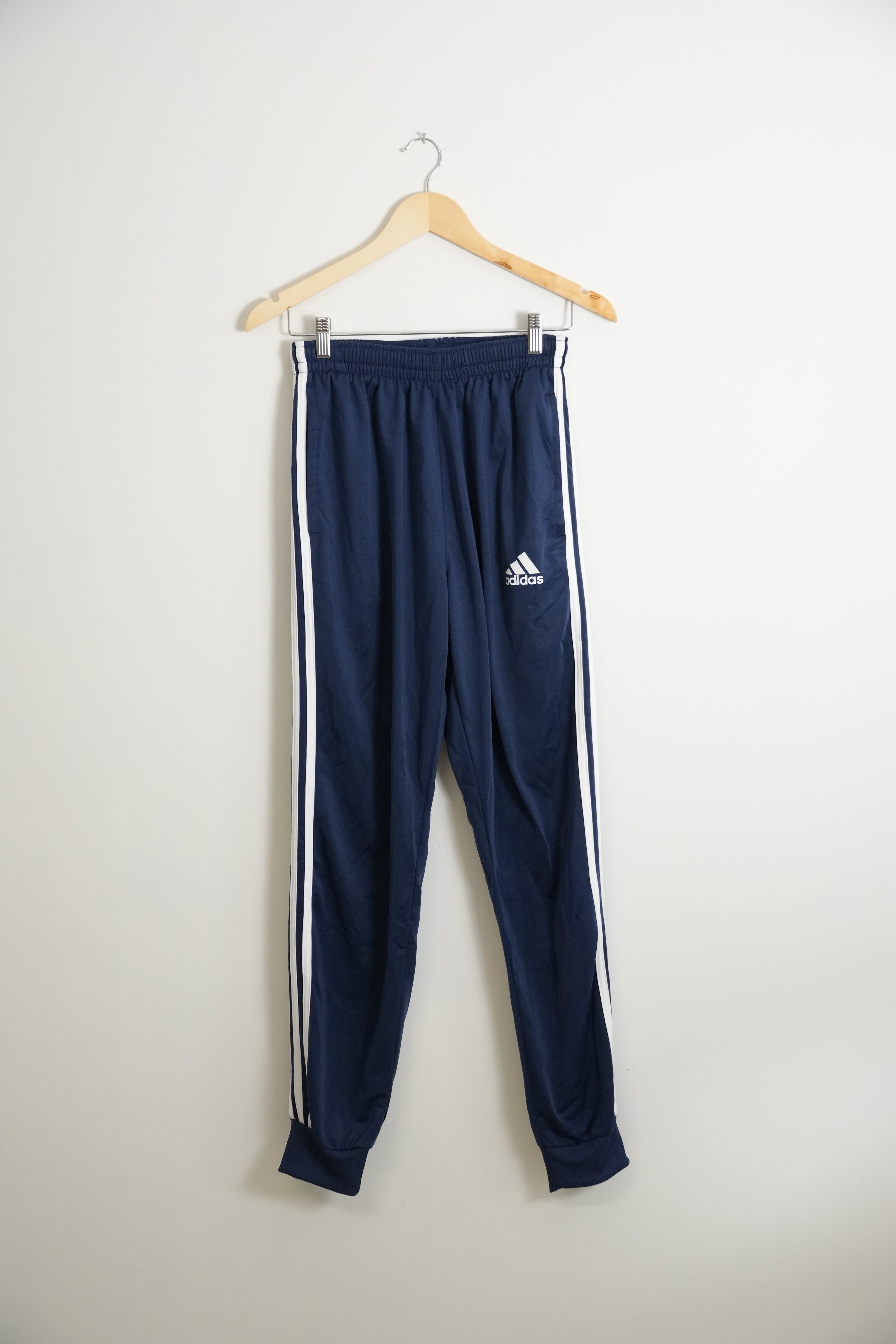 Adidas Navy Joggers Size Large