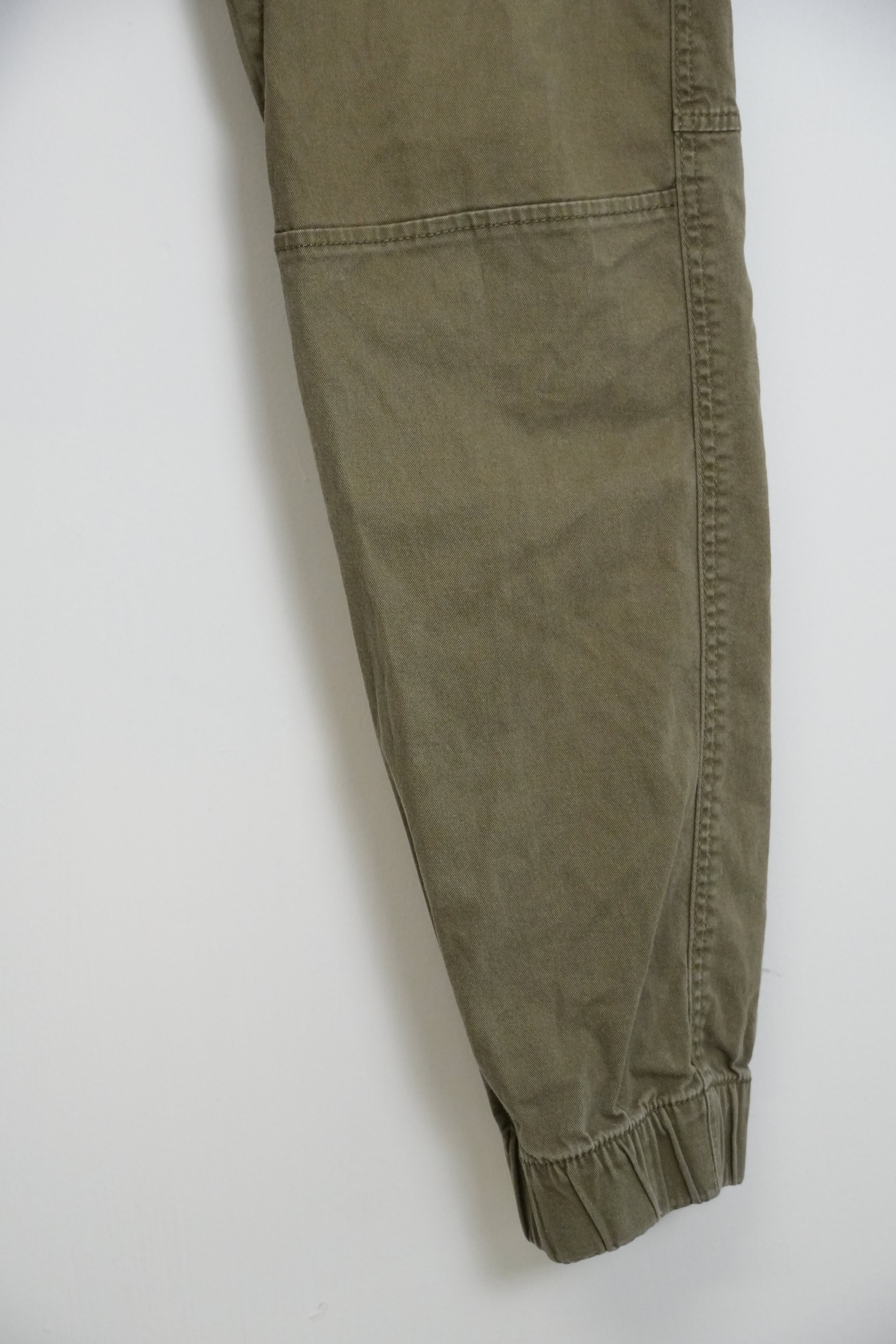 Men’s Green Cargo Pants With Strings H&M Size 32