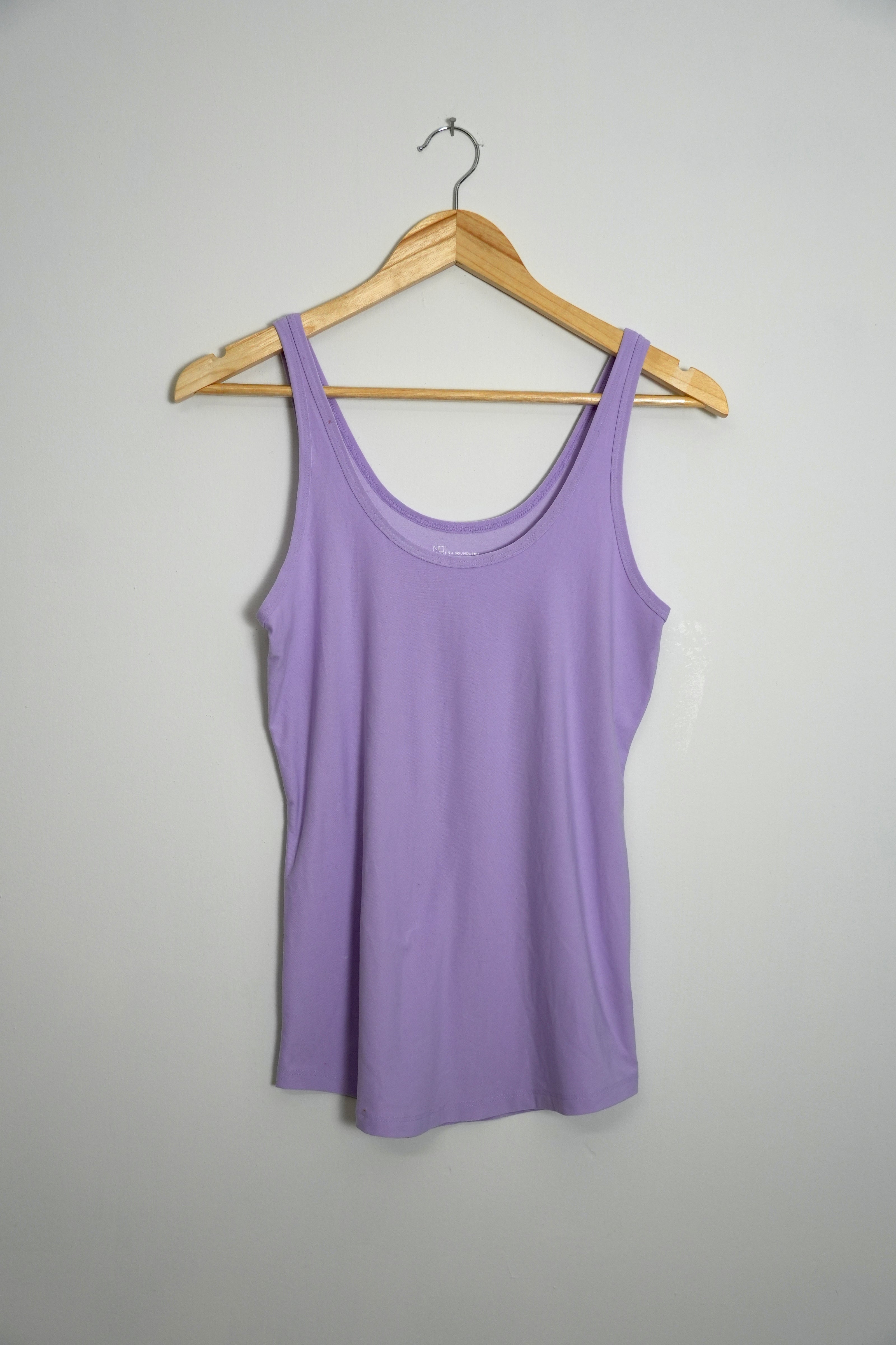 Lavender Tank Top Size Medium No Boundaries
