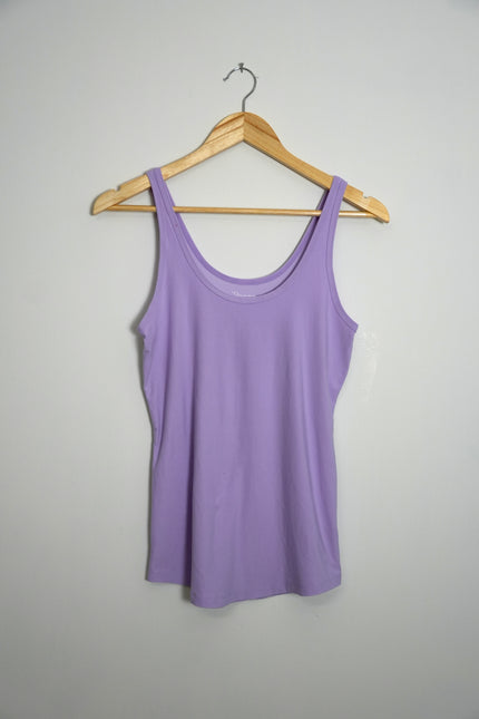 Lavender Tank Top Size Medium No Boundaries