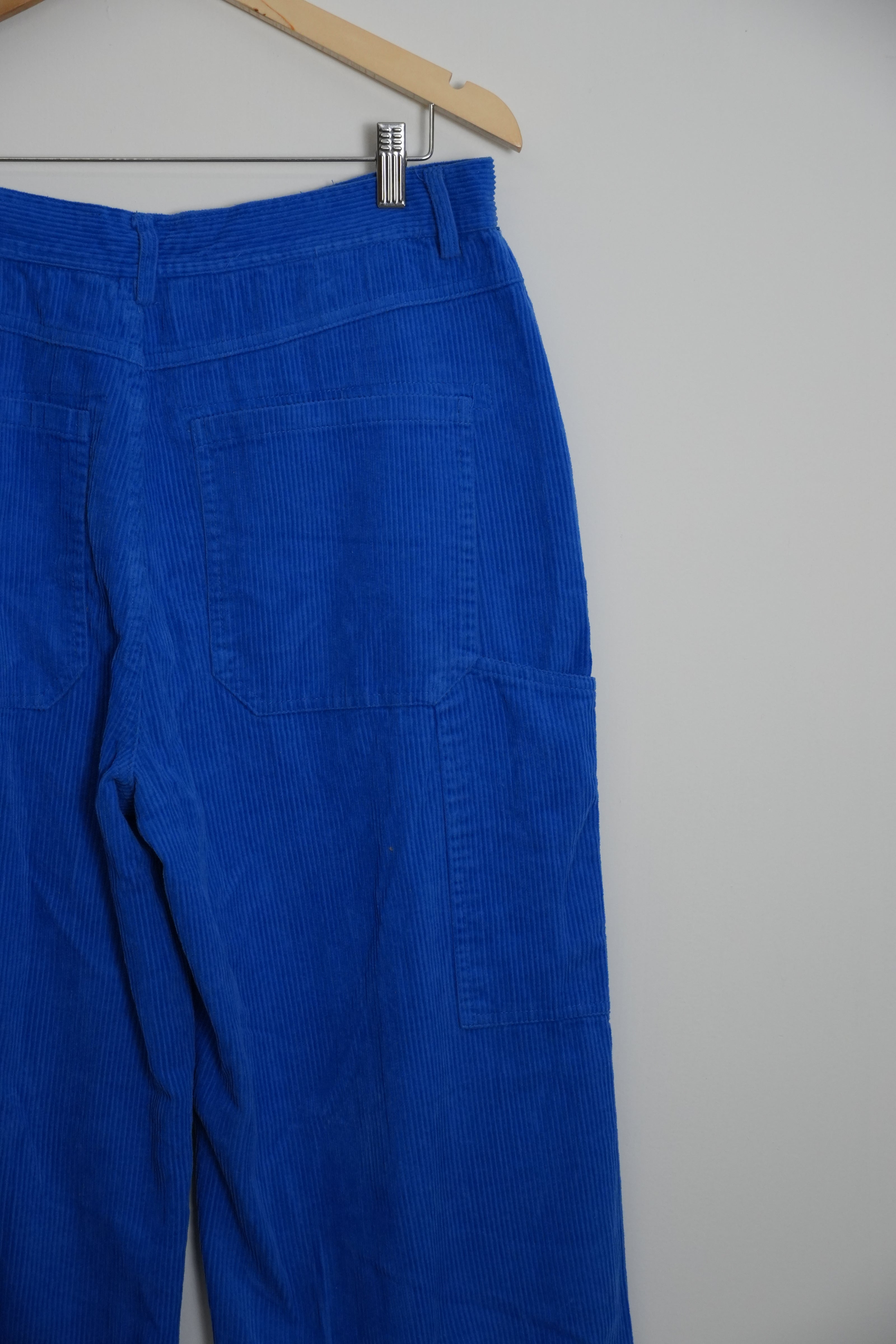 Blue Corduroy Pants Forever 21 Size Extra Large