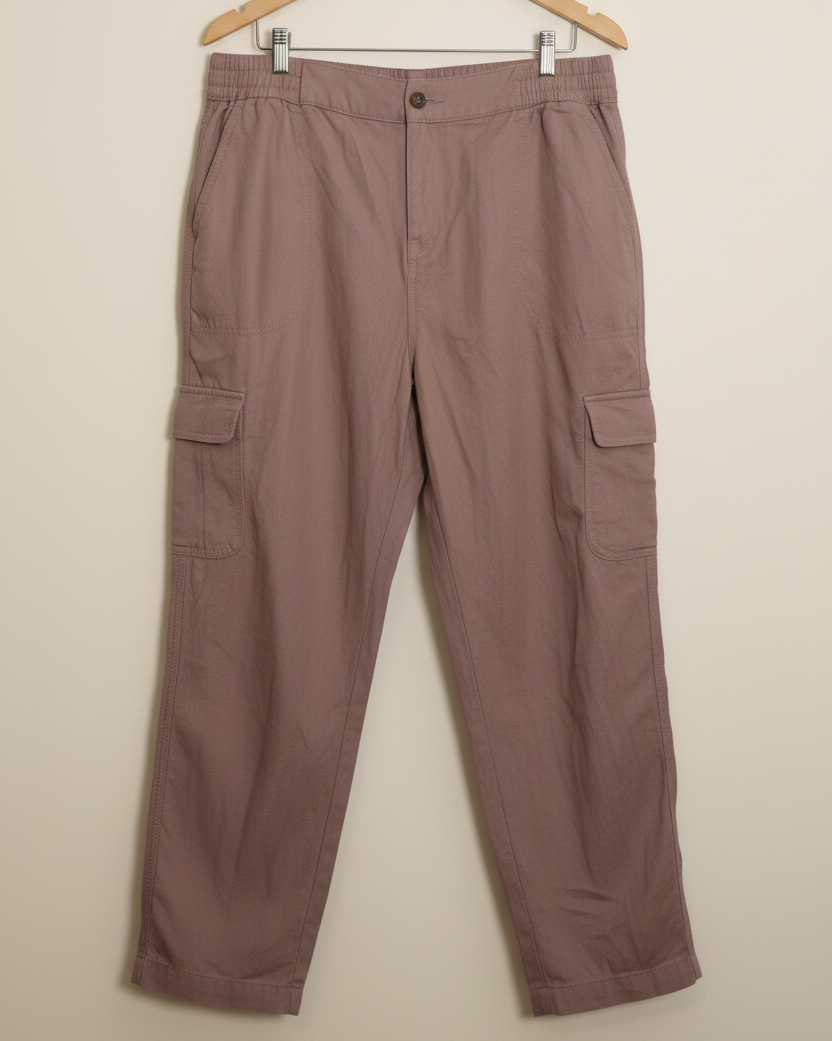 Cargo Pant Wonderly in Pink Size Large