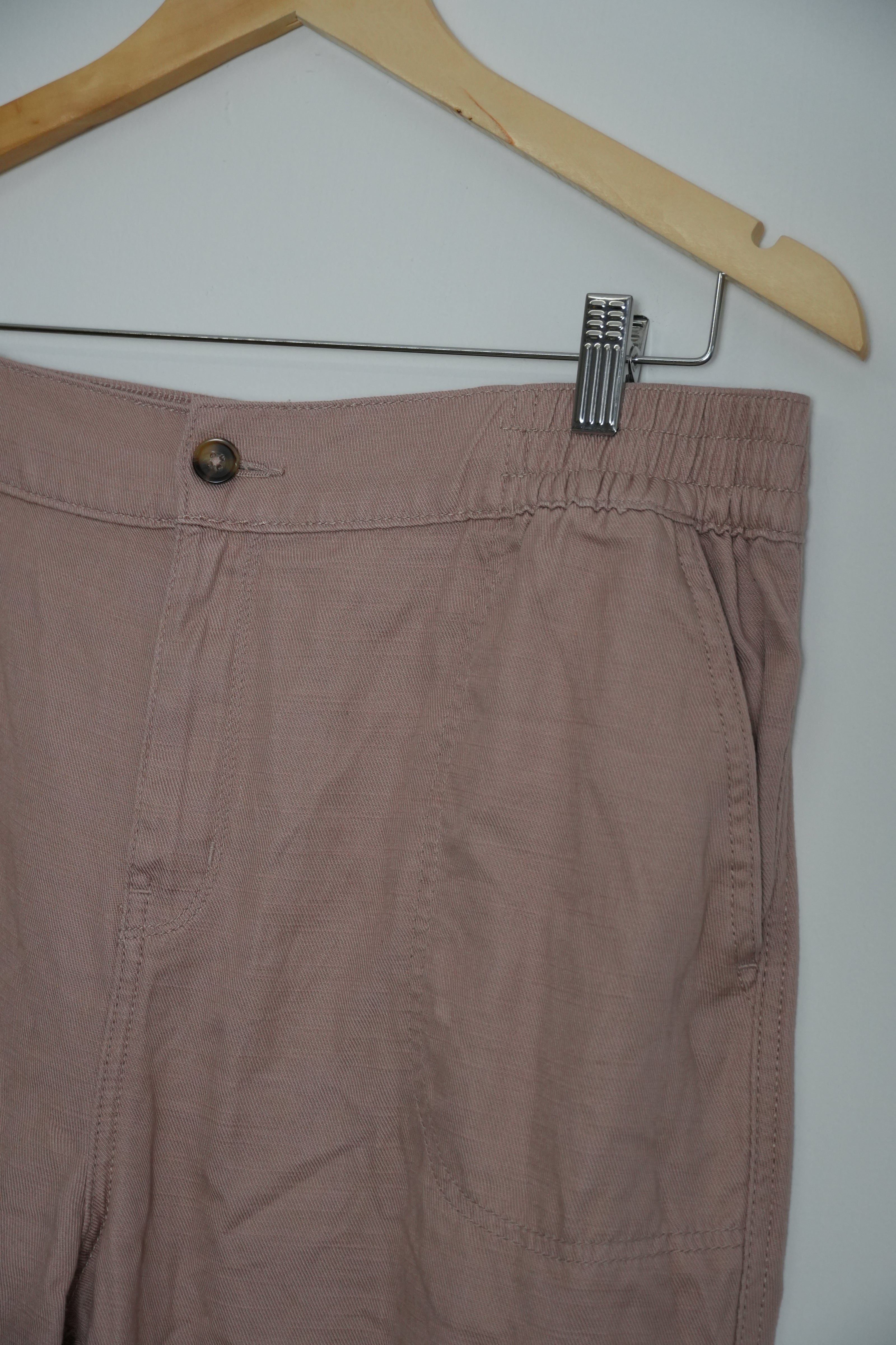 Cargo Pant Wonderly Size Large in Pink