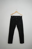 Levi Strauss & Co 502 Men's Black Denim Jeans 33Wx32L
