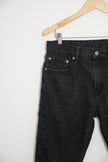 Levi Strauss & Co 502 Men's Black Denim Jeans 33Wx32L