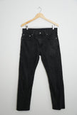 Levi Strauss & Co 502 Men's Black Denim Jeans 33Wx32L