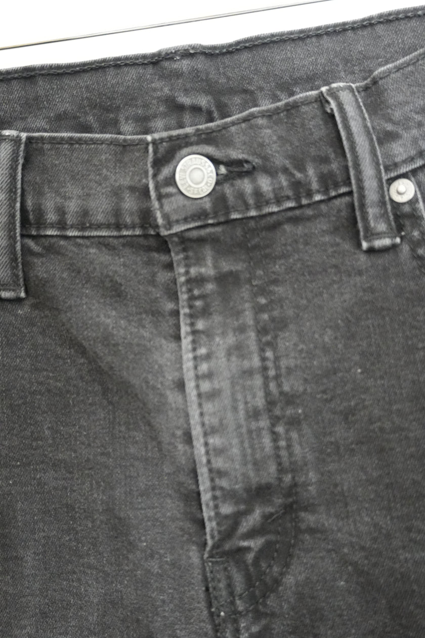 Levi Strauss & Co 502 Men's Black Denim Jeans 33Wx32L