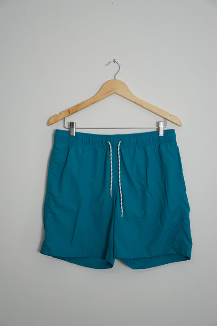 Goodfellow Teal Men’s Swim-trunks Size Medium