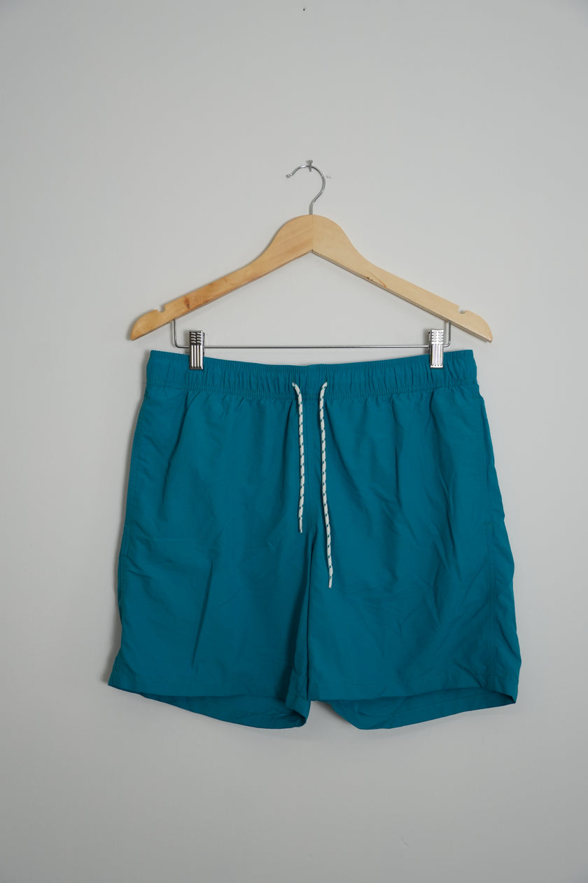 Goodfellow Teal Men’s Swim-trunks Size Medium