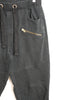 Men’s Vibes Gold Black Moto Slim Straight Jogger Pants Size Medium