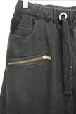 Men’s Vibes Gold Black Moto Slim Straight Jogger Pants Size Medium
