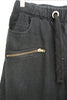 Men’s Vibes Gold Black Moto Slim Straight Jogger Pants Size Medium