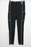 Soho New York & Company High Waisted Black Leggings with Pockets Size Small