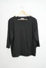 Southern Lady Black Long Sleeve Top Size 1X