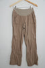 Maternity Rollup Cargo Khaki Pant Size Large - Oh Baby by Motherhood