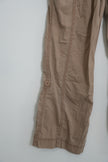 Maternity Rollup Cargo Khaki Pant Size Large - Oh Baby by Motherhood