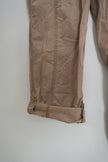 Maternity Rollup Cargo Khaki Pant Size Large - Oh Baby by Motherhood