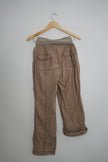 Maternity Rollup Cargo Khaki Pant Size Large - Oh Baby by Motherhood