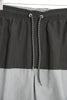 Black and Grey Men's Swim Shorts with Pockets Size Medium -George