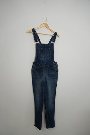 Denim Overalls Size Medium Juniors- Wallflower Brand