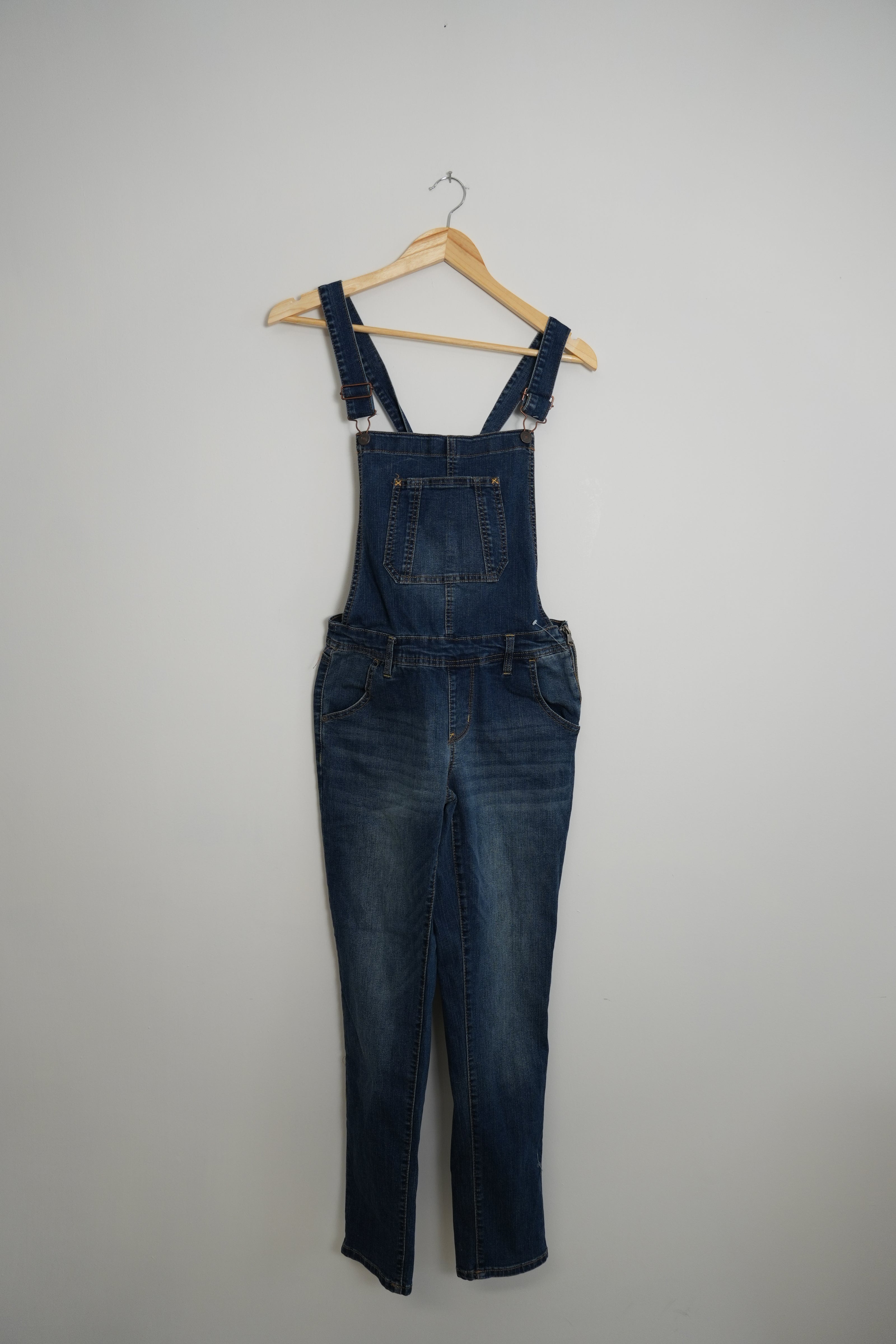 Denim Overalls Size Medium Juniors- Wallflower Brand