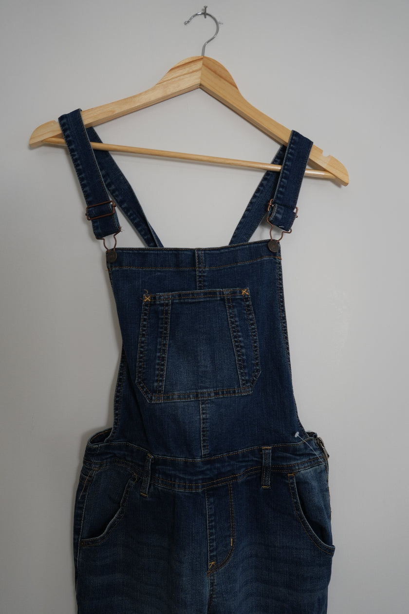 Denim Overalls Size Medium Juniors- Wallflower Brand