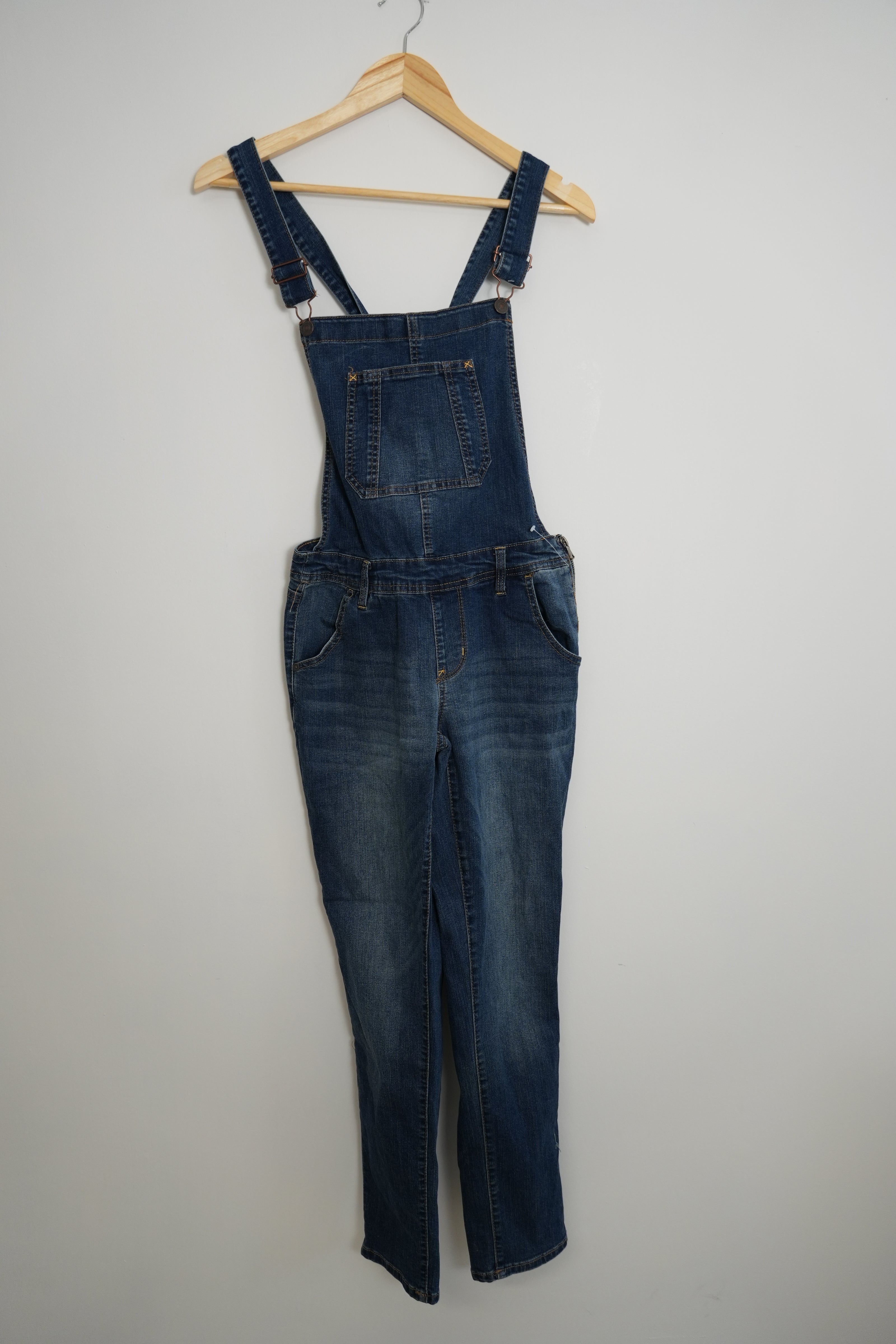 Denim Overalls Size Medium Juniors- Wallflower Brand