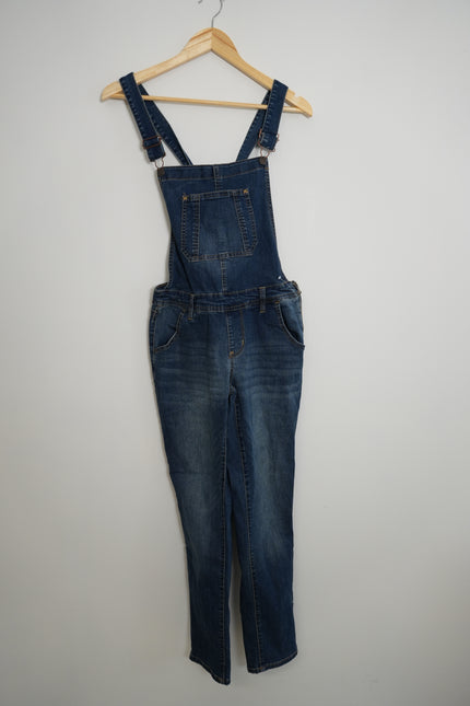 Denim Overalls Size Medium Juniors- Wallflower Brand