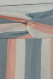 Charming Charlie Dress Pants Womens Medium Multicolor Wide Leg Striped Lined