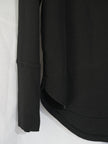 Isaac Mizrahi Live! Cardigan Women Medium Black V-Neck Button Front Pockets