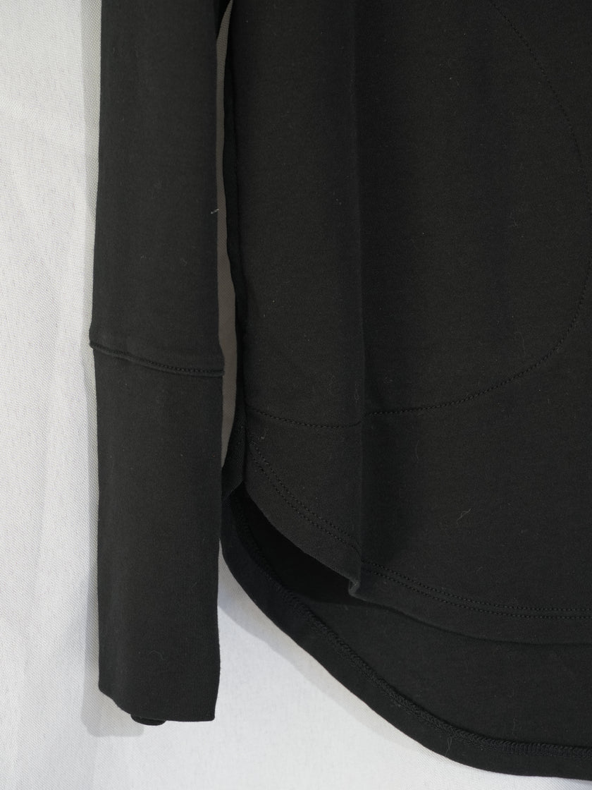 Isaac Mizrahi Live! Cardigan Women Medium Black V-Neck Button Front Pockets