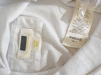 Maeve by Anthropologie Tank Top Women's Large White Textured Button Detail Sleeveless