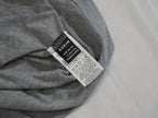 SHEIN Tank Top Women Large Gray Metallic Trim V-Neck Sleeveless Heathered Shirt