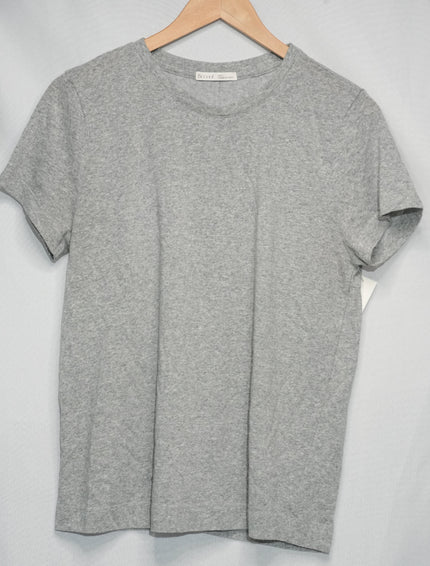 Becool T-Shirt Women Large Gray Short Sleeve Crewneck Casual Basic Tee