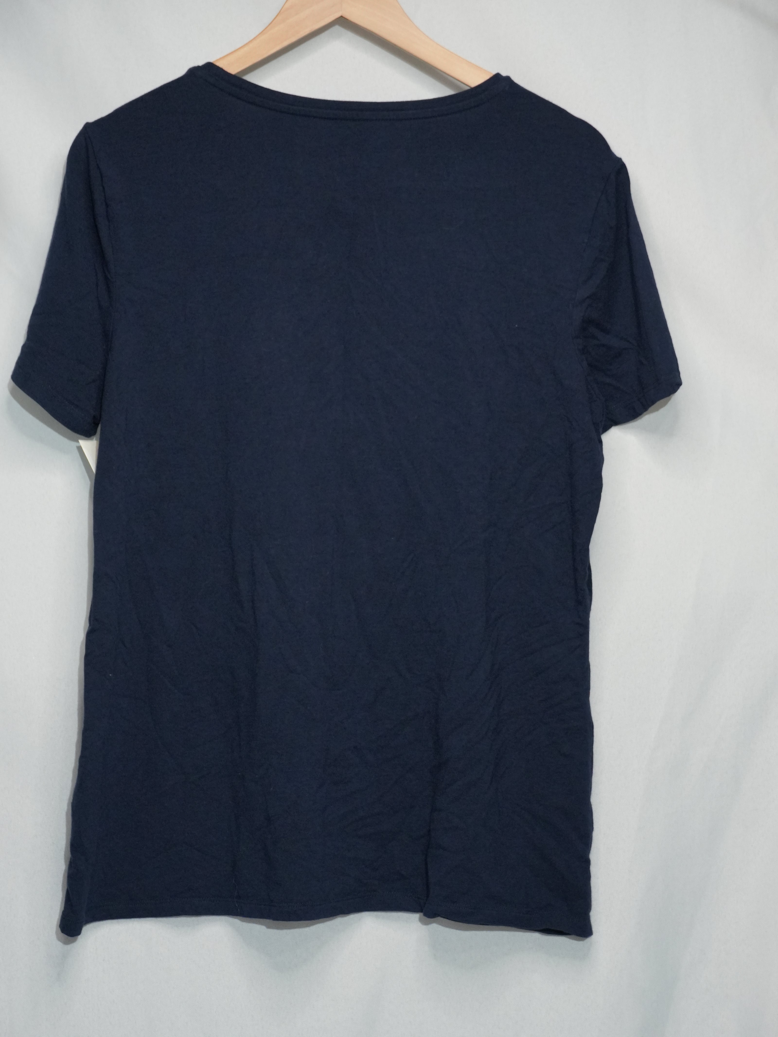 Amazon Essentials T-Shirt Women Extra Large Navy Blue Short Sleeve Crewneck Tee