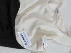 Old Navy Active Sports Bra Women Large Cream Black Colorblock StudioSmooth Top