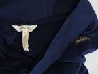 Matilda Jane Wide Leg Pants Women Large Navy Blue Tiered Ruffle Knit Trousers