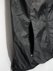 Nike Running Vest Women Large Black Quilted Full Zip Reflective Activewear