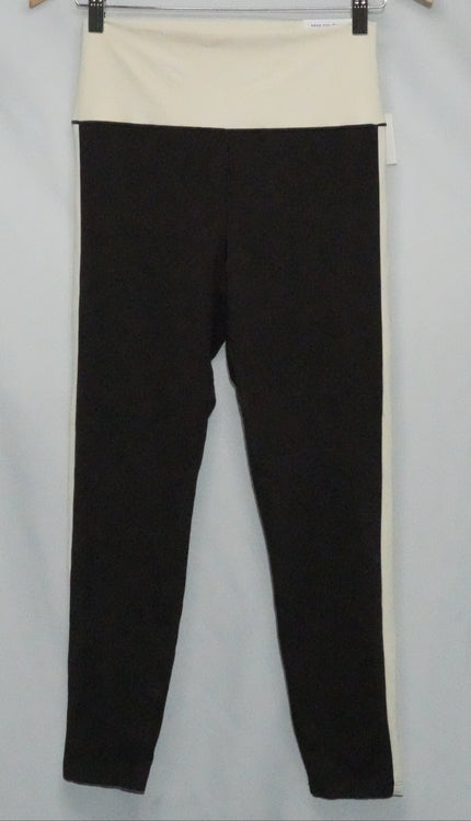 Old Navy Leggings Womens Large Brown Cream Colorblock Studiosmooth Active Ankle