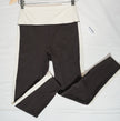Old Navy Leggings Womens Large Brown Cream Colorblock Studiosmooth Active Ankle