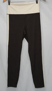Old Navy Leggings Womens Large Brown Cream Colorblock Studiosmooth Active Ankle