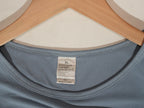 Blue T-Shirt Womens Extra Large Short Sleeve Relaxed Crew Neck Top