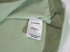 Becool T-Shirt Women Large Green Short Sleeve Crewneck Seam Back Rayon Blend
