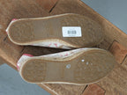 Coach Espadrille Flats Size 10 Pink Signature Monogram Bow Shoes Vintage Y2K