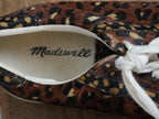 Madewell Sidewalk Low-Top Sneakers in Painted Leopard Calf Hair Size 7.5