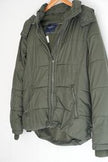American Eagle Olive Green Puffer Jacket Size Medium
