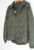 American Eagle Olive Green Puffer Jacket Size Medium