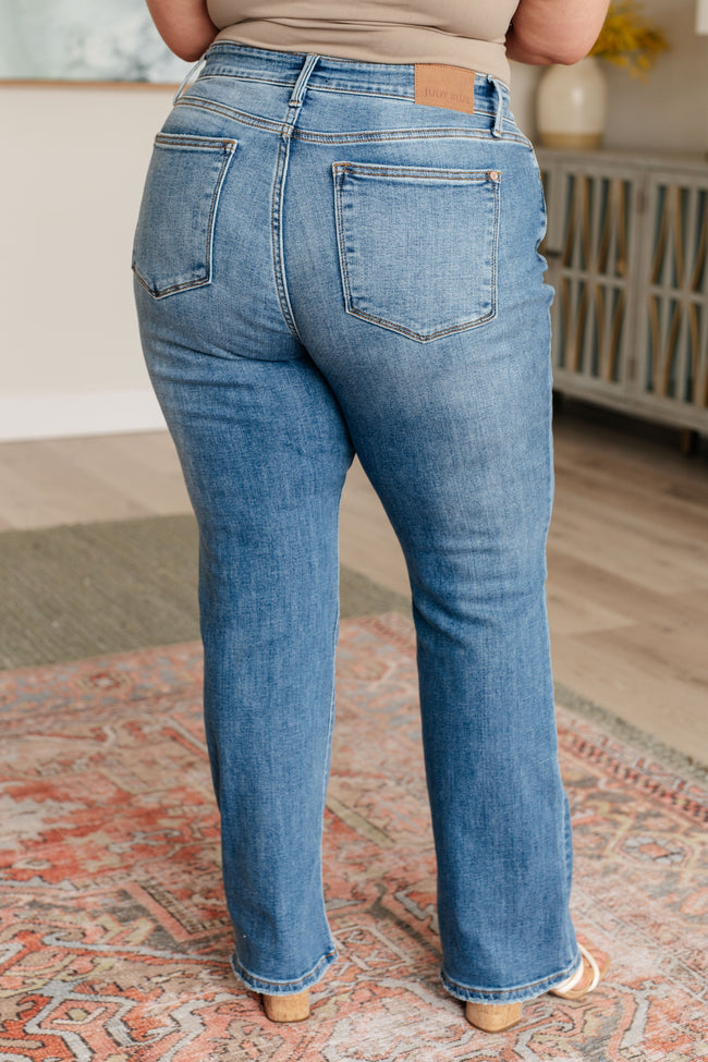 Judy Blue - Genevieve Mid Rise Vintage Bootcut Jeans